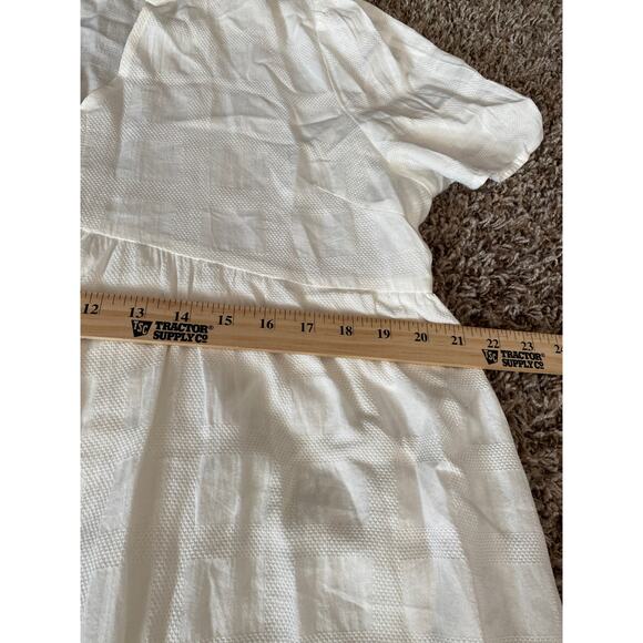 Ces Femme Women Size Large Babydoll Tunic Swing Style Dress - Picture 4 of 6